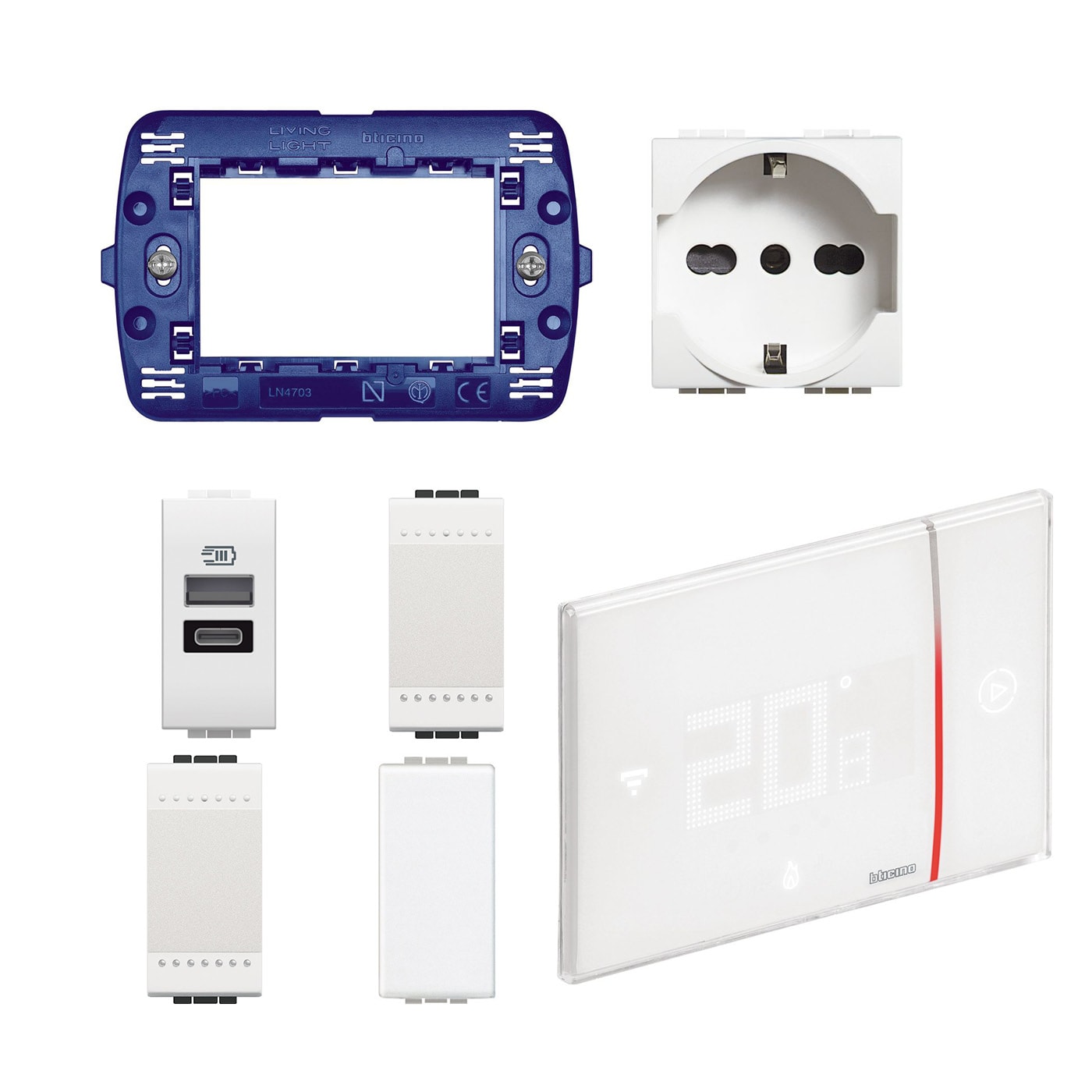 BTICINO - BTIN25SON LL - CUBO FISICO 2025 BIANCO