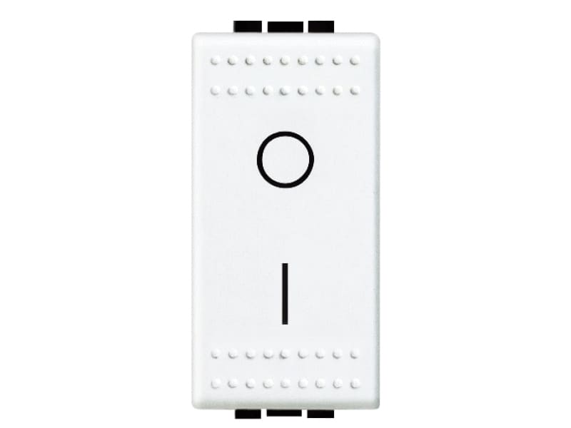 BTICINO BTIN4002N Ausschalter 2-P SK 1-Modulig Weiss