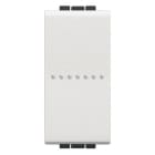 BTICINO - BTIN4055N LL - PULSANTE AX 1P NO 10A 1M BIANCO