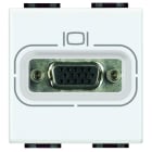 BTICINO BTIN4282 Anschlussdose HD15 WEISS