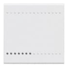 BTICINO - BTIN4915M2LN Wippe Neutral 2-Modulig Leuchtweiss
