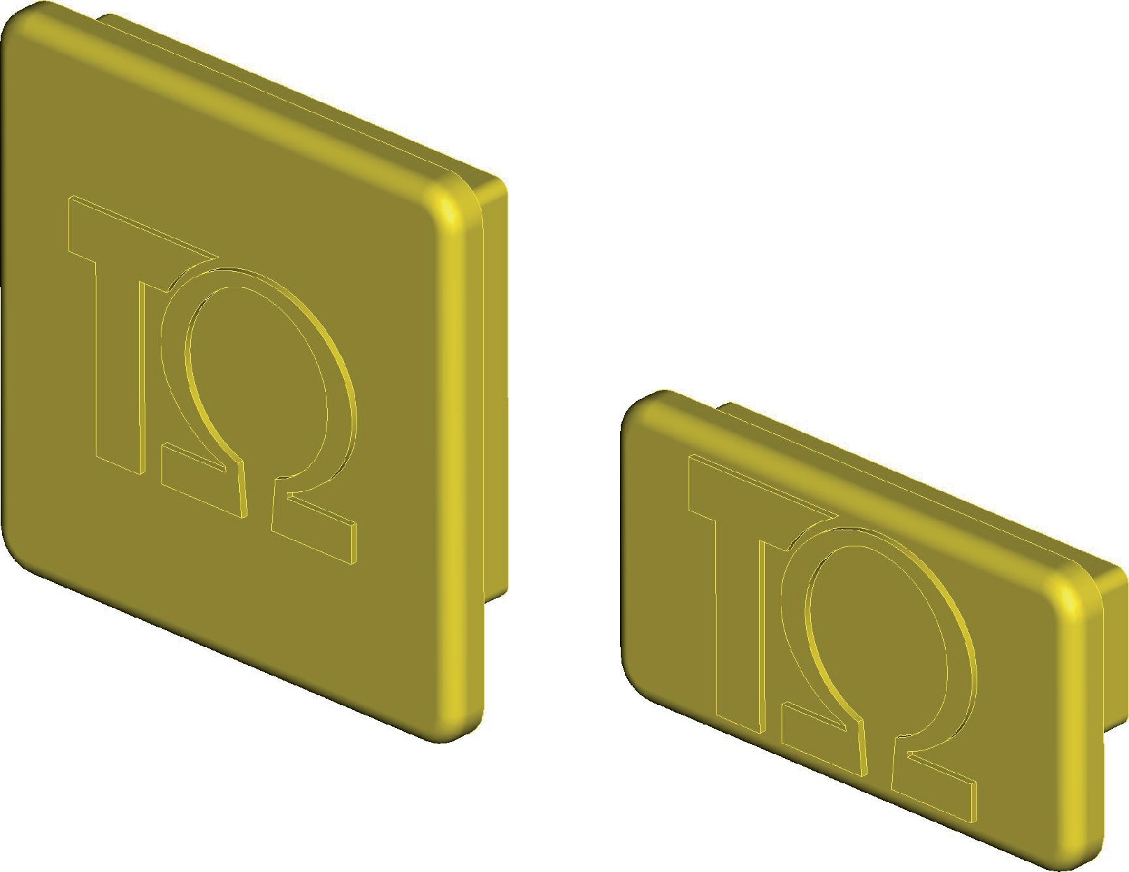 TEKNOMEGA SRL TKGBUL1020 TAPPO PLASTICA X PROFILI PRF 41X21