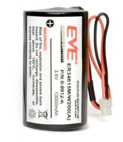 BENTEL SECURITY SR BSYBW-B12K/15 CONFEZIONE DA 15 PZ. DI BATTERIA PER BW-