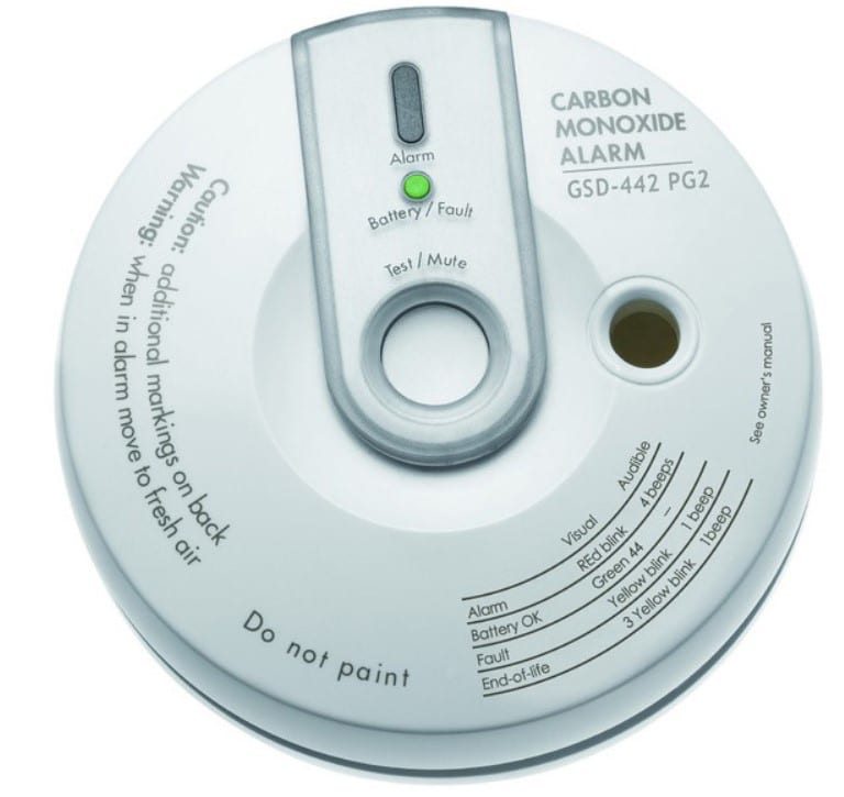 BENTEL SECURITY SR - BSYBW-COD Rilevatore di monossido di carbonio con