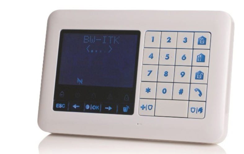 BENTEL SECURITY SR BSYBW-ITK TASTIERA LCD IN ITALIANO