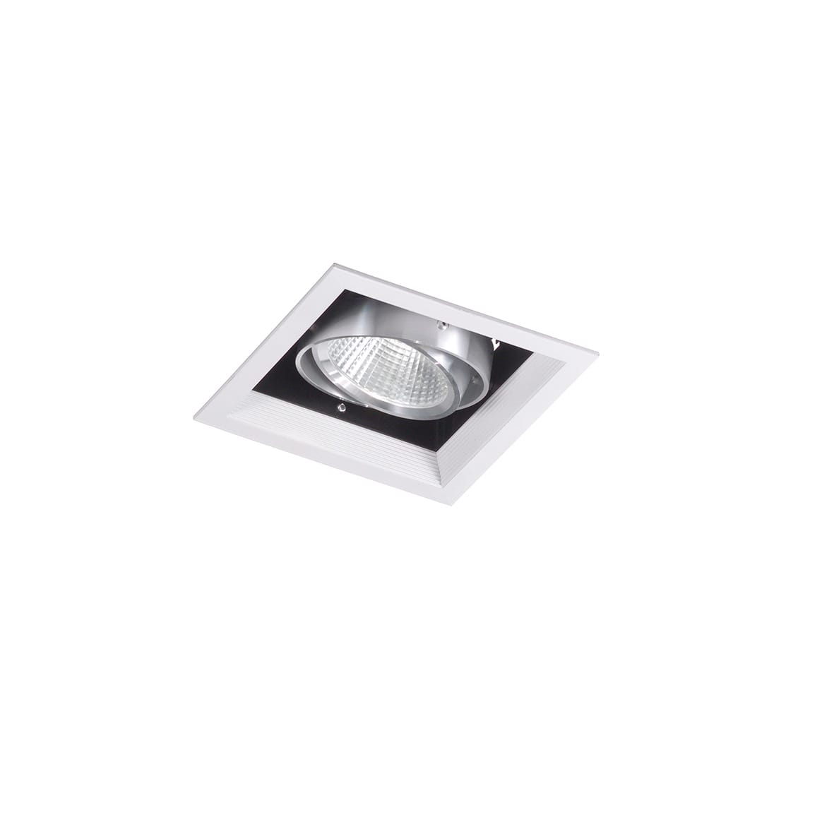 ROSSINI RSSBYT001 DOWNLIGHT QUADRATO BIANCO LED 7W 65 IP2