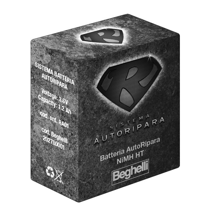 BEGHELLI BEGRA06 SISTEMA BAT AR LI-FE 9.6V1.5AH