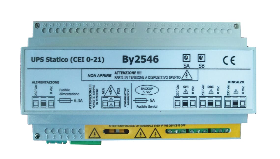 ITALWEBER SPA ITW7871304 UPS STATICO DA GUIDA DIN BY2546