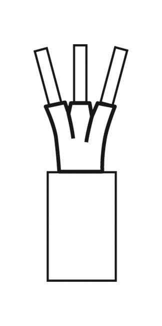 ROSSINI - RSSC.83-100 CAVO TONDO MULTIPOLARE 3X0,75 100MT