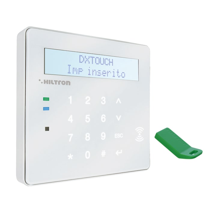 HILTRON LAND SRL C1ADXTOUCHB CONSOLE DX TOUCH, RS485, VETRO COLORE BI