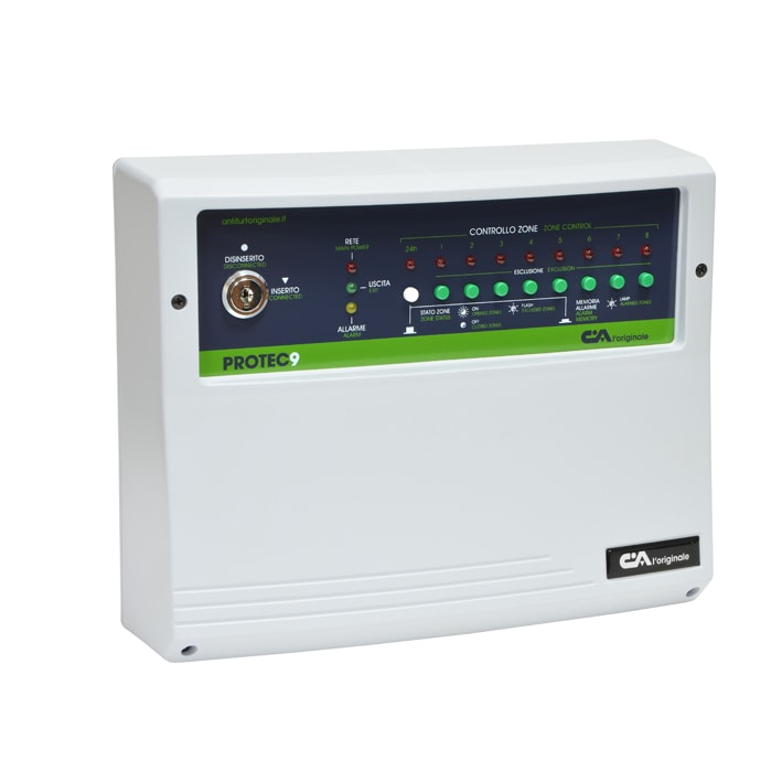 HILTRON LAND SRL C1APROTEC9 CENTRALE ANTIFURTO 8 ZONE + 24H