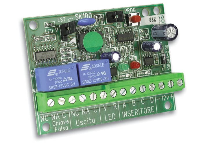HILTRON LAND SRL C1ASK100 SCHEDA PER CHIAVE ELETTRONICA