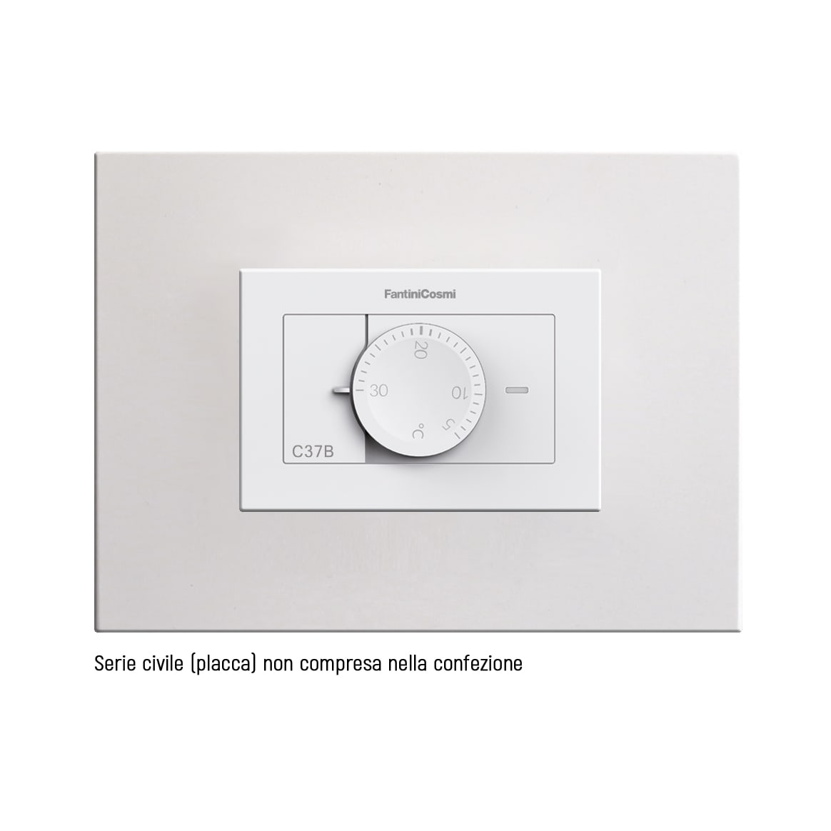 FANTINI COSMI SPA FANC37BA TERM INCASSO UNIVERSALE 230V BIANCO KIT