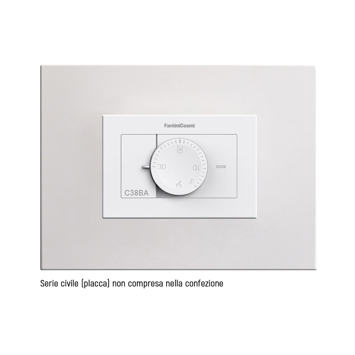 FANTINI COSMI SPA FANC38BA TERM INCASSO UNIVERS BATTERIE BIANCO KIT