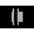 CDVI ITALIA SRL - CDVC3P CONTATTO PORTA TENSIONE 3 PIN - BLACK