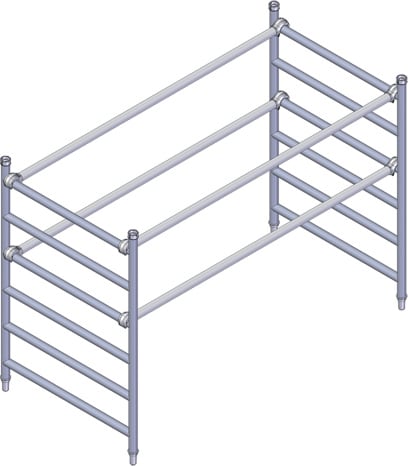 FACAL SRL - FAFC4-1326 PALCHETTO TERMINALE H. 1560-6 GRADINI C