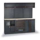 BM SPA BMM045000004 ARREDI PRO A-2MT PIANO WOOD 3MOD+PENSILI