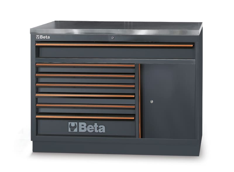 BM SPA BMM045000161 MODULI PIANO INOX 7 CASS+ANTA M7A/X PRO