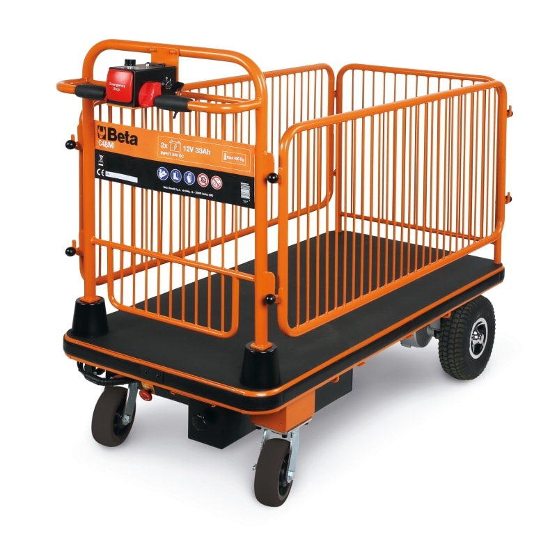 BM SPA BMM048000230 CARRELLI MOTORIZ.ELETTRICI C/SPONDE C48M