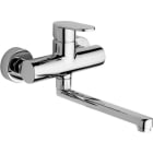 RUBINETTERIA PAFFONI - PFFCA161CR MIX LAVELLO MURO CANNA PIATTA CANDY