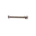 CABUR SRL CBRISFIXVTAZ75 VITE + DADO + ROND. M6 IN ACCIAIO 75 MM