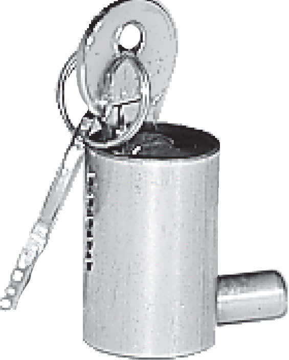 CAME SPA - CMC001KR001 CILINDRO SERRATURA CON CHIAVE DIN