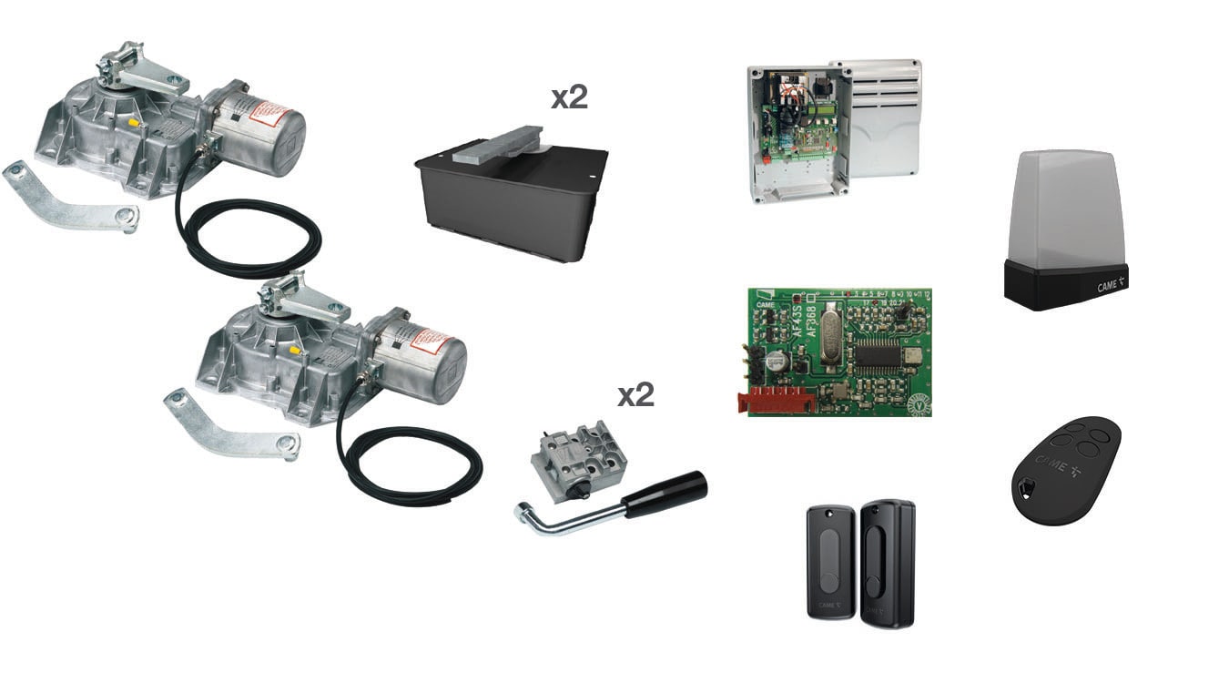 CAME SPA - CMC001U1901ML KIT INTERRATO FROG 3,5M 230V 2 MOT