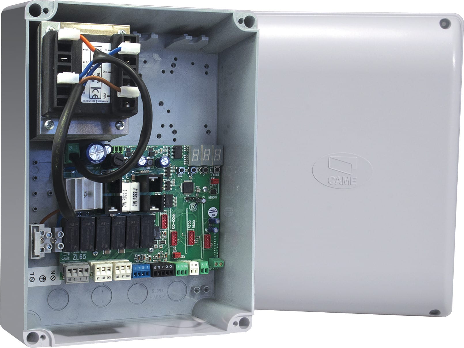 CAME SPA CMC002ZL65 QUADRO COMANDO 230V PER 1-2 MOTORI 24V
