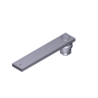 CAME SPA - CMC119RIA075 STAFFA FISSAGGIO CANCELLO - FROG-J