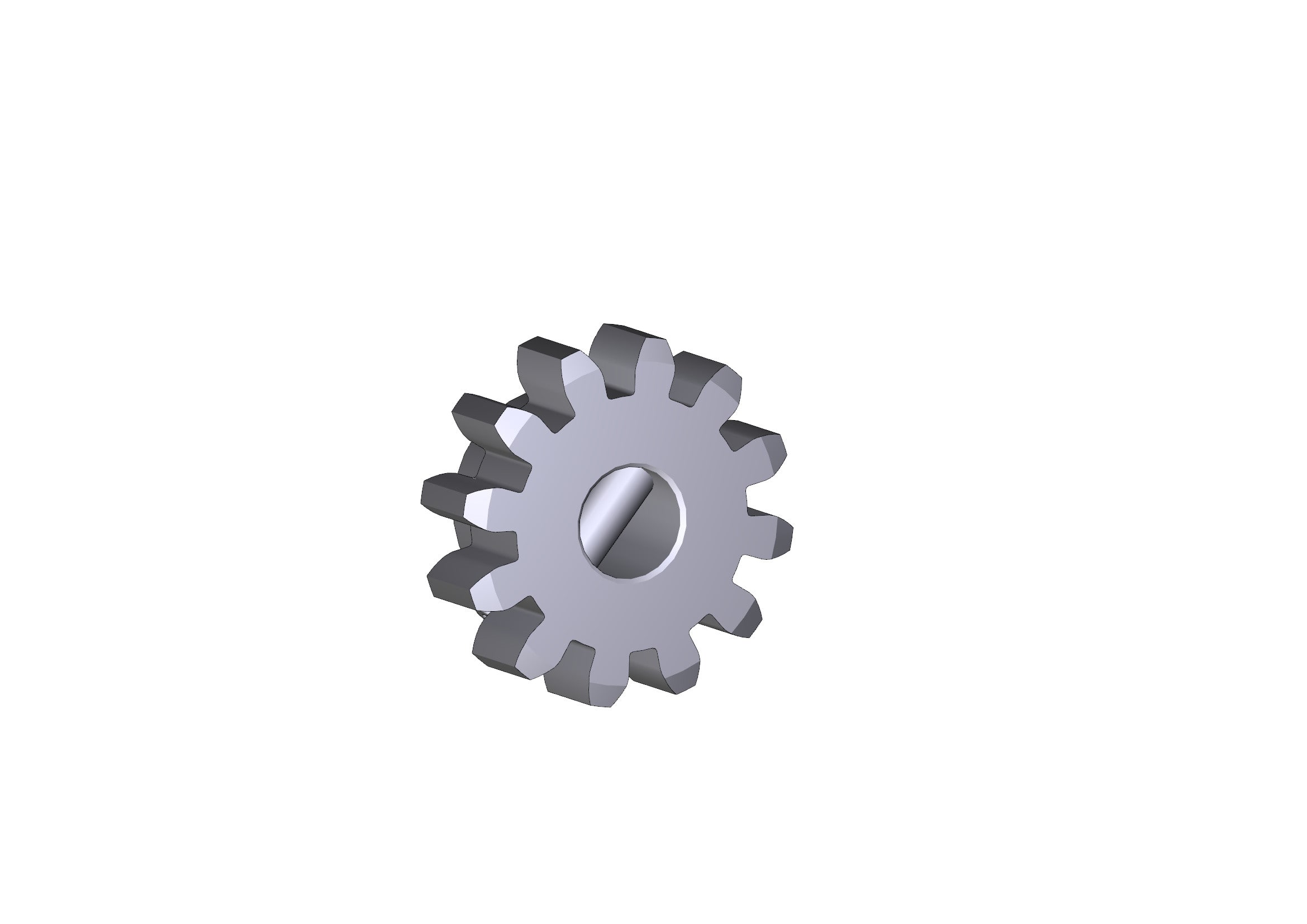 CAME SPA CMC119RIBK010 PIGNONE BK BKS M=6 Z=12