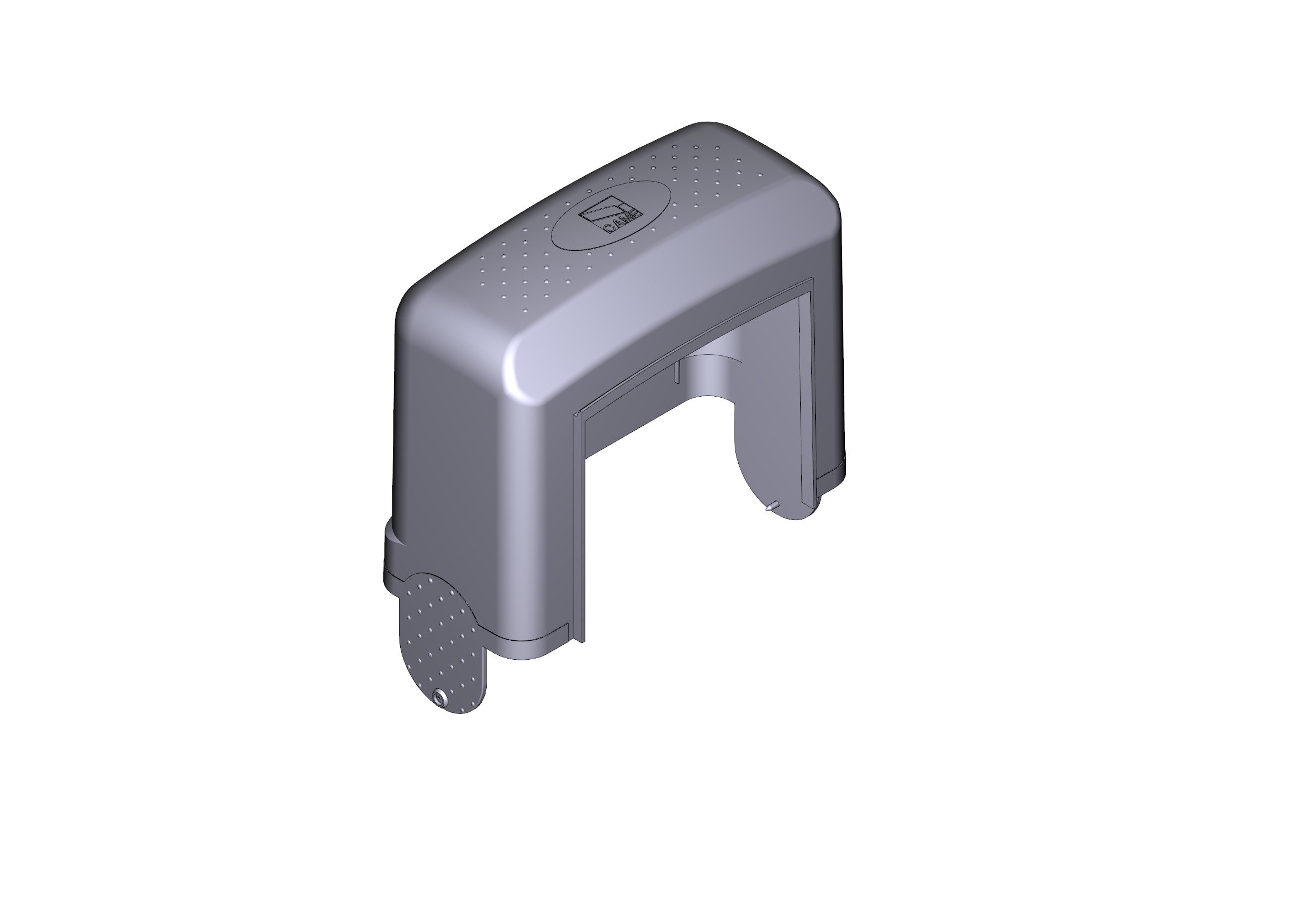 CAME SPA CMC119RIBK011 COPERCHIO MOTORIDUTTORE - BK