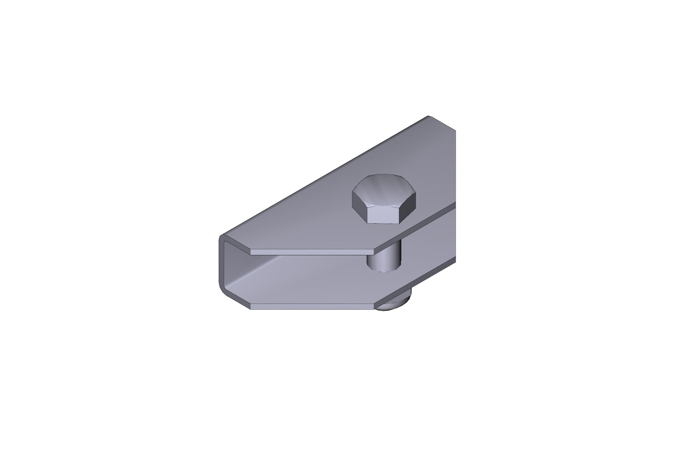 CAME SPA - CMC119RID226 STAFFA ATTACCO CANCELLO - FAST