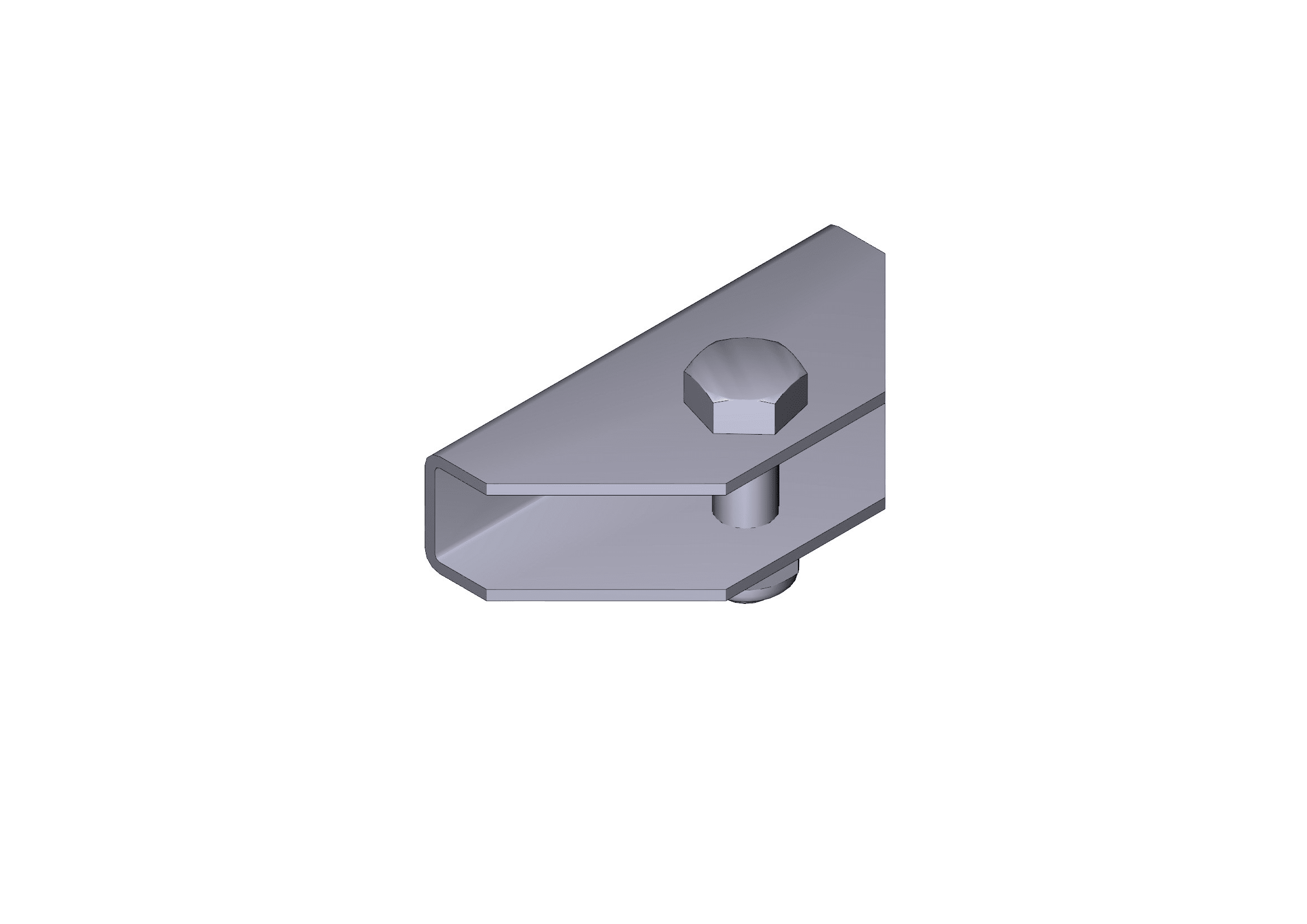 CAME SPA - CMC119RID226 STAFFA ATTACCO CANCELLO - FAST