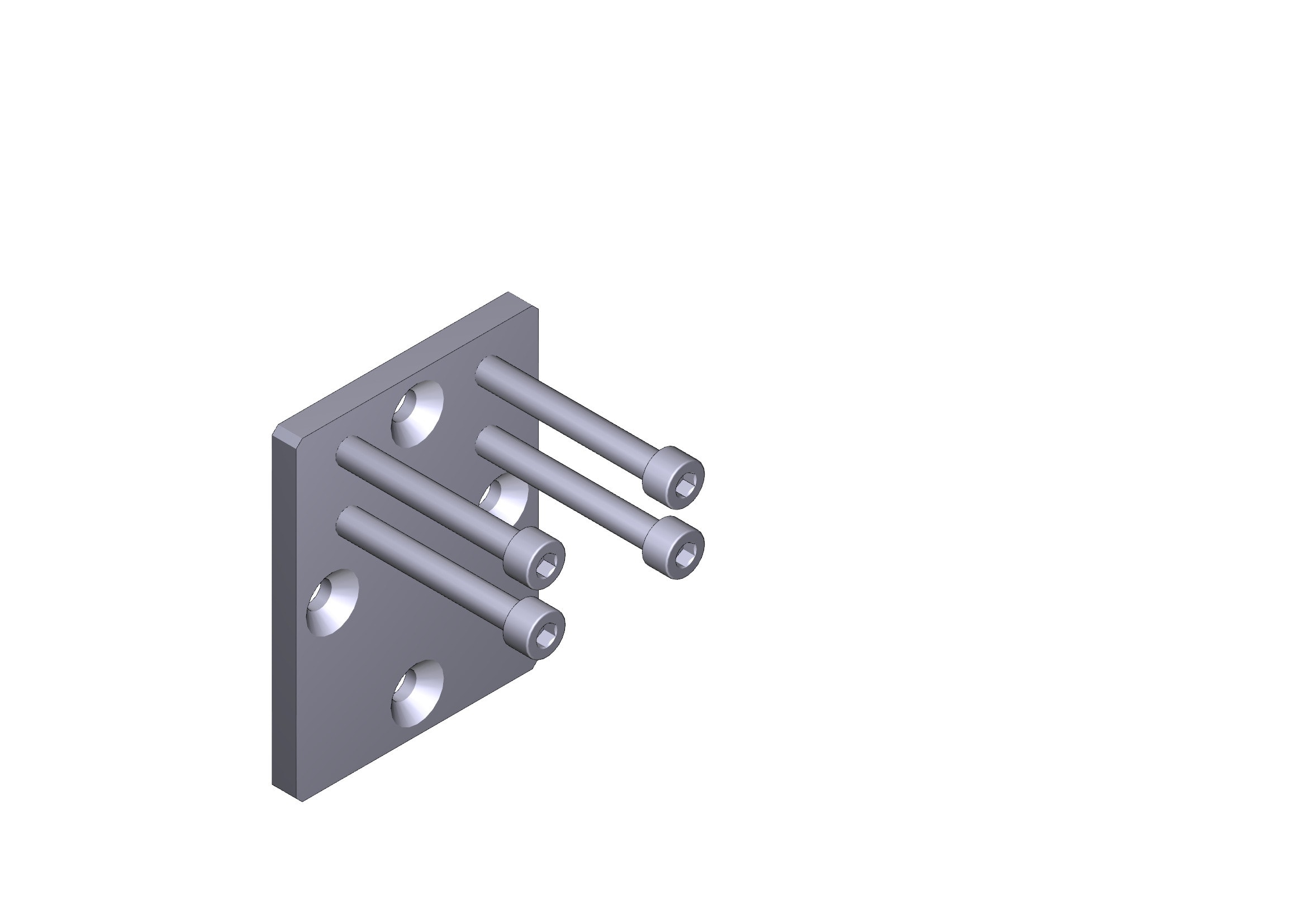 CAME SPA - CMC119RID340 CONTROBASE DI FISSAGGIO - STYLO