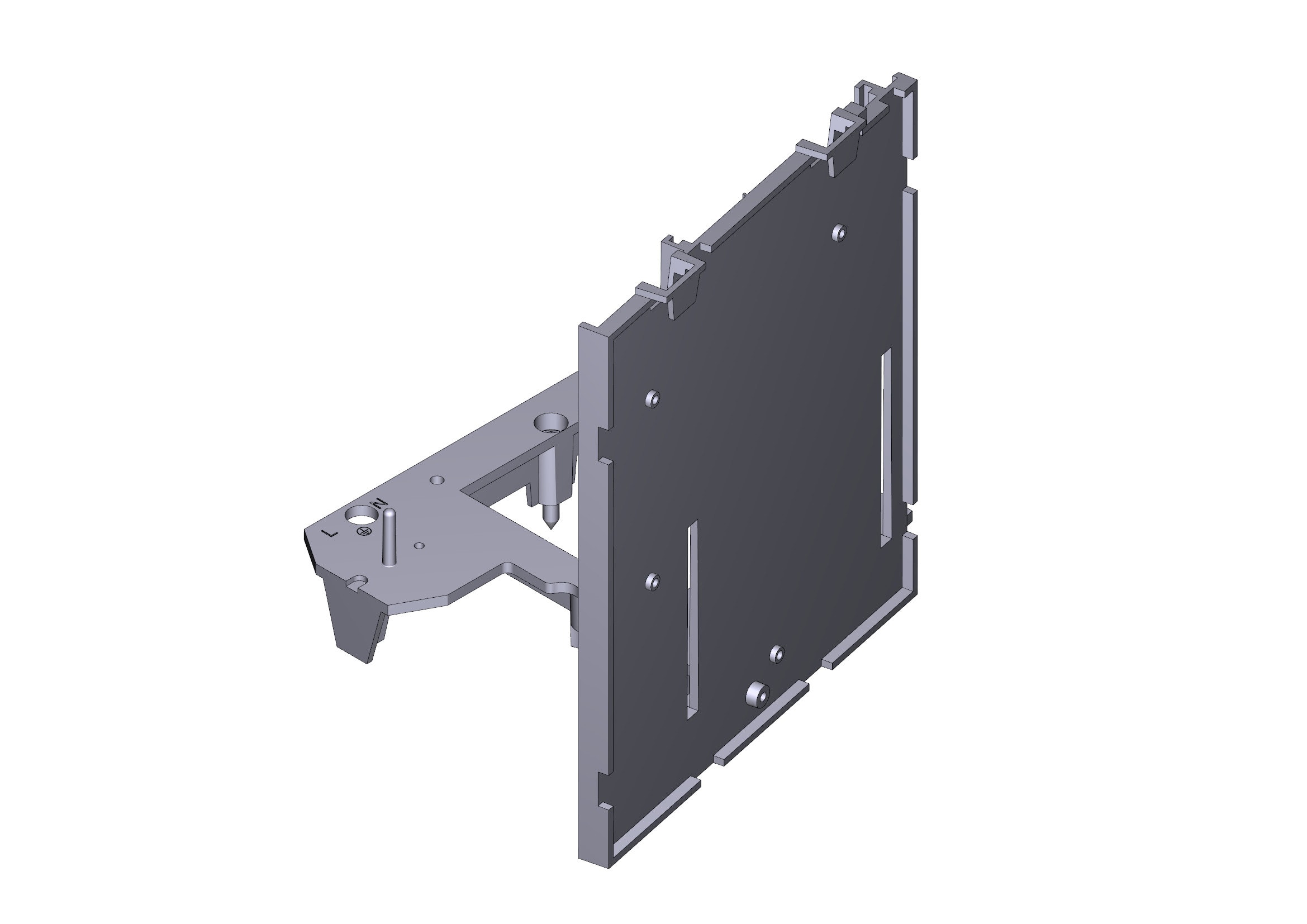 CAME SPA CMC119RID381 SUPPORTO SCHEDA-TRASFORMATORE FAST40