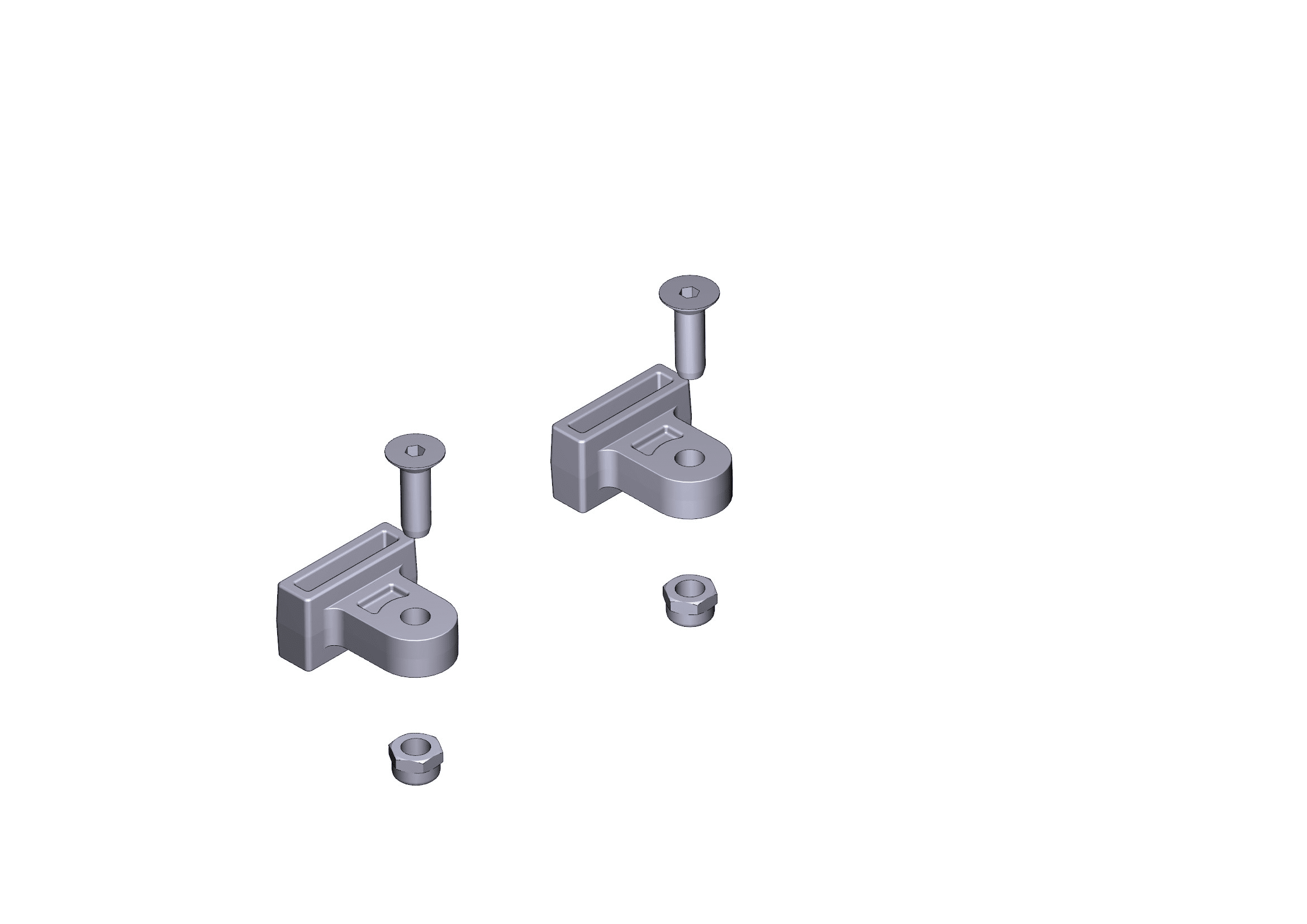 CAME SPA - CMC119RID480 PATTINO DI SCORRIMENTO VOILA 2PZ