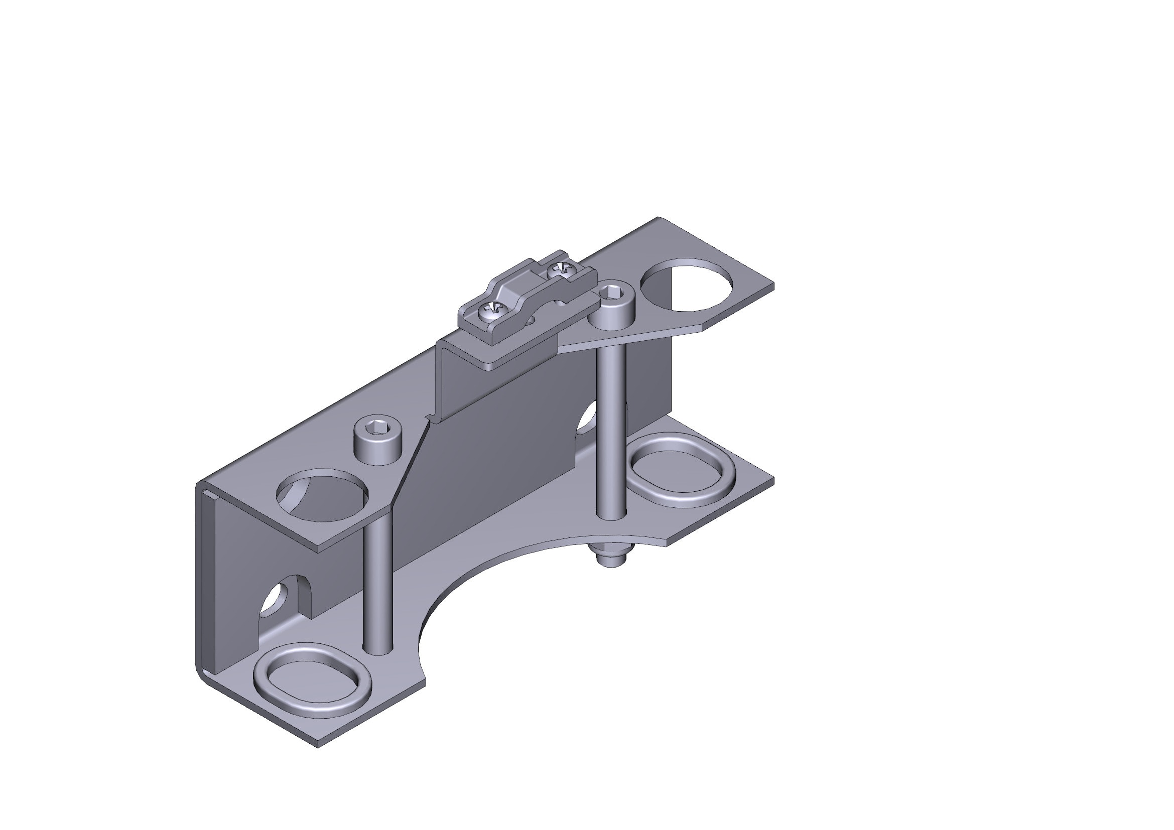 CAME SPA CMC119RID483 PIASTRA FISSAGGIO A MURO FAST70