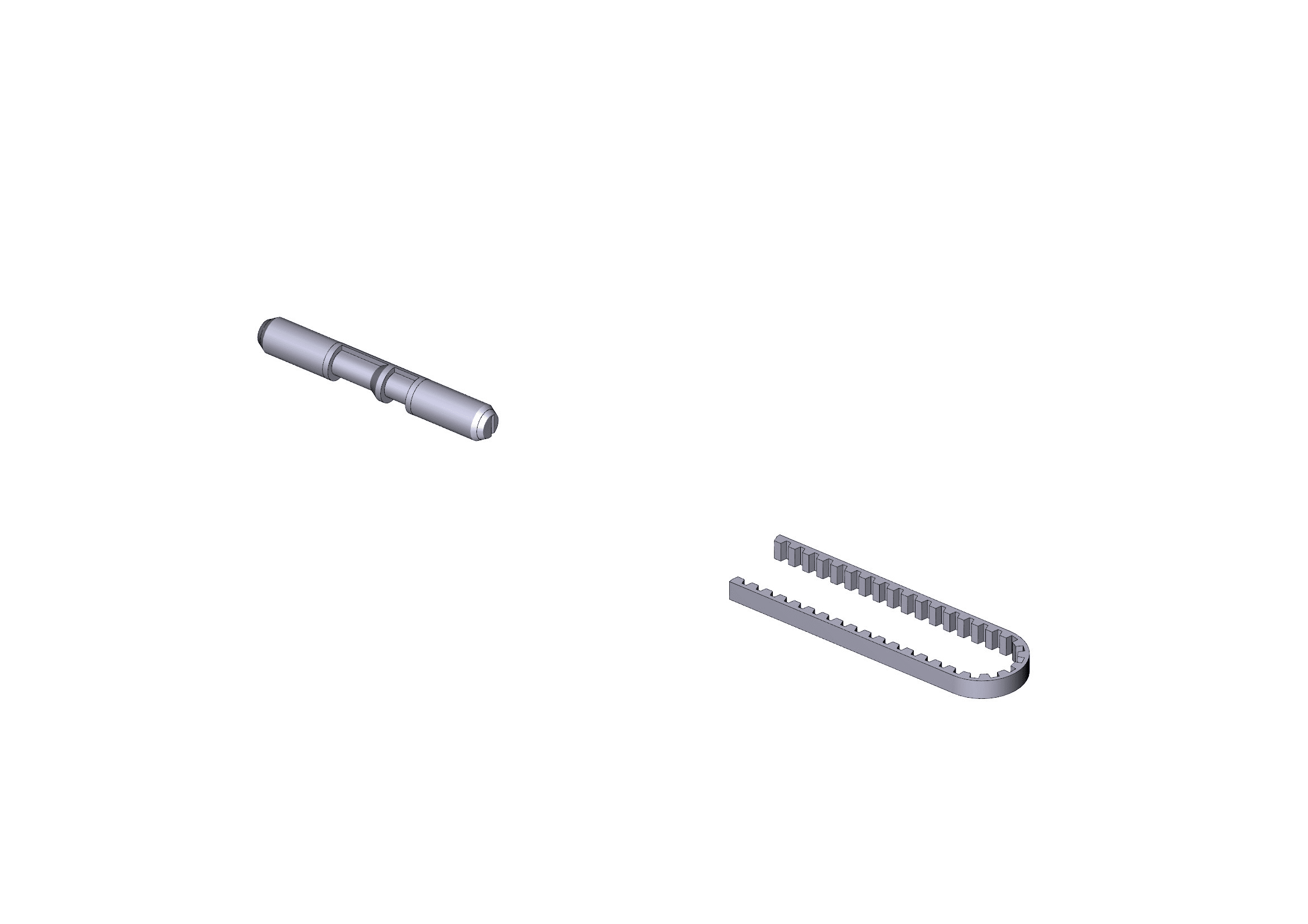 CAME SPA CMC119RIE121 CINGHIA TRASMISSIONE - V0685 V0687 L=5,7
