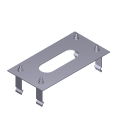 CAME SPA CMC119RIG039 PIASTRA BARRIERA GARD 5-6-6,5-8M