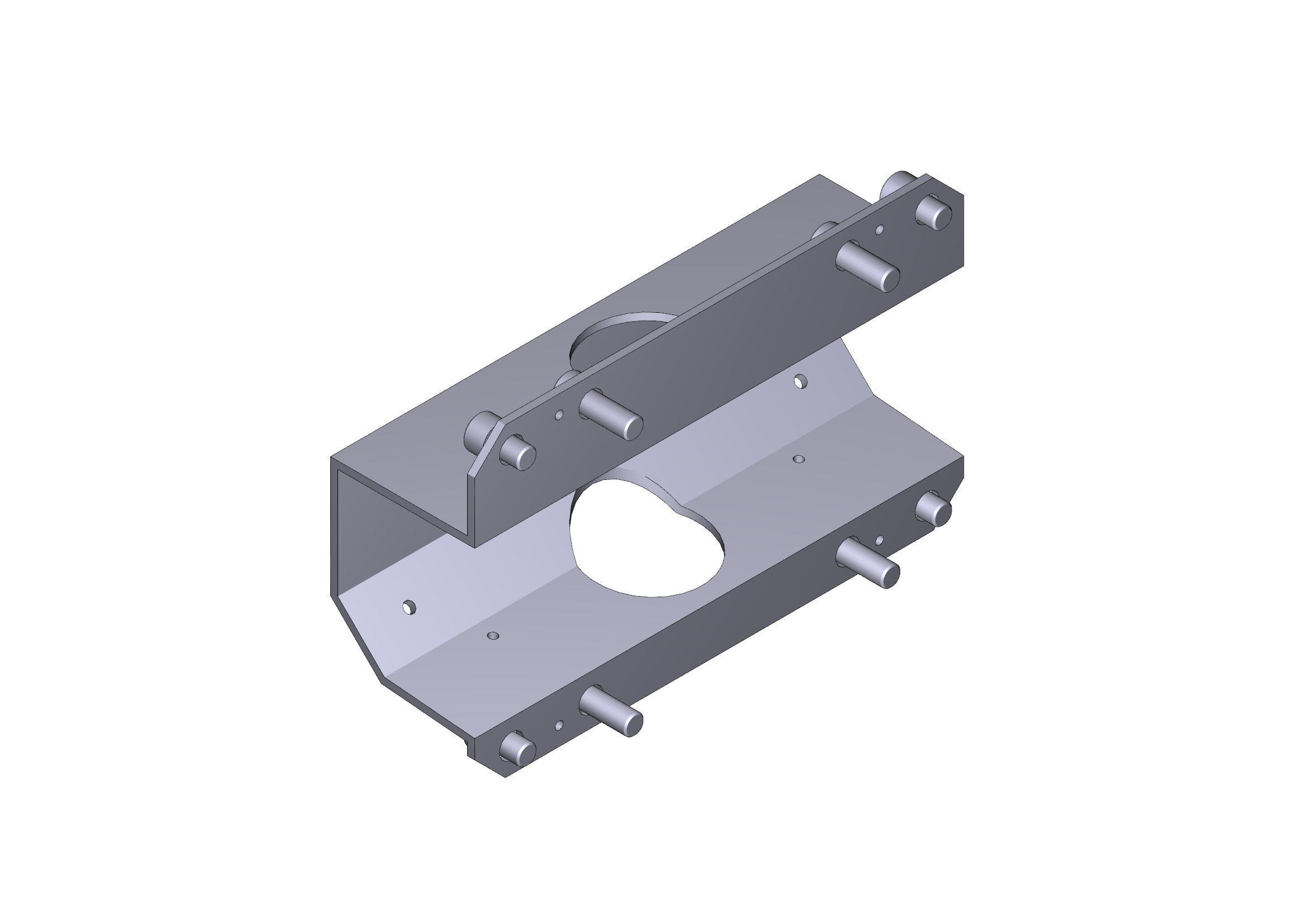 CAME SPA - CMC119RIG167 FLANGIA ATTACCO ASTA - G03750