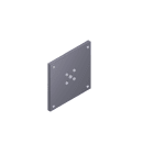 CAME SPA CMC119RIG169 PIASTRA ALBERO MOTORIDUTTORE GARD 4