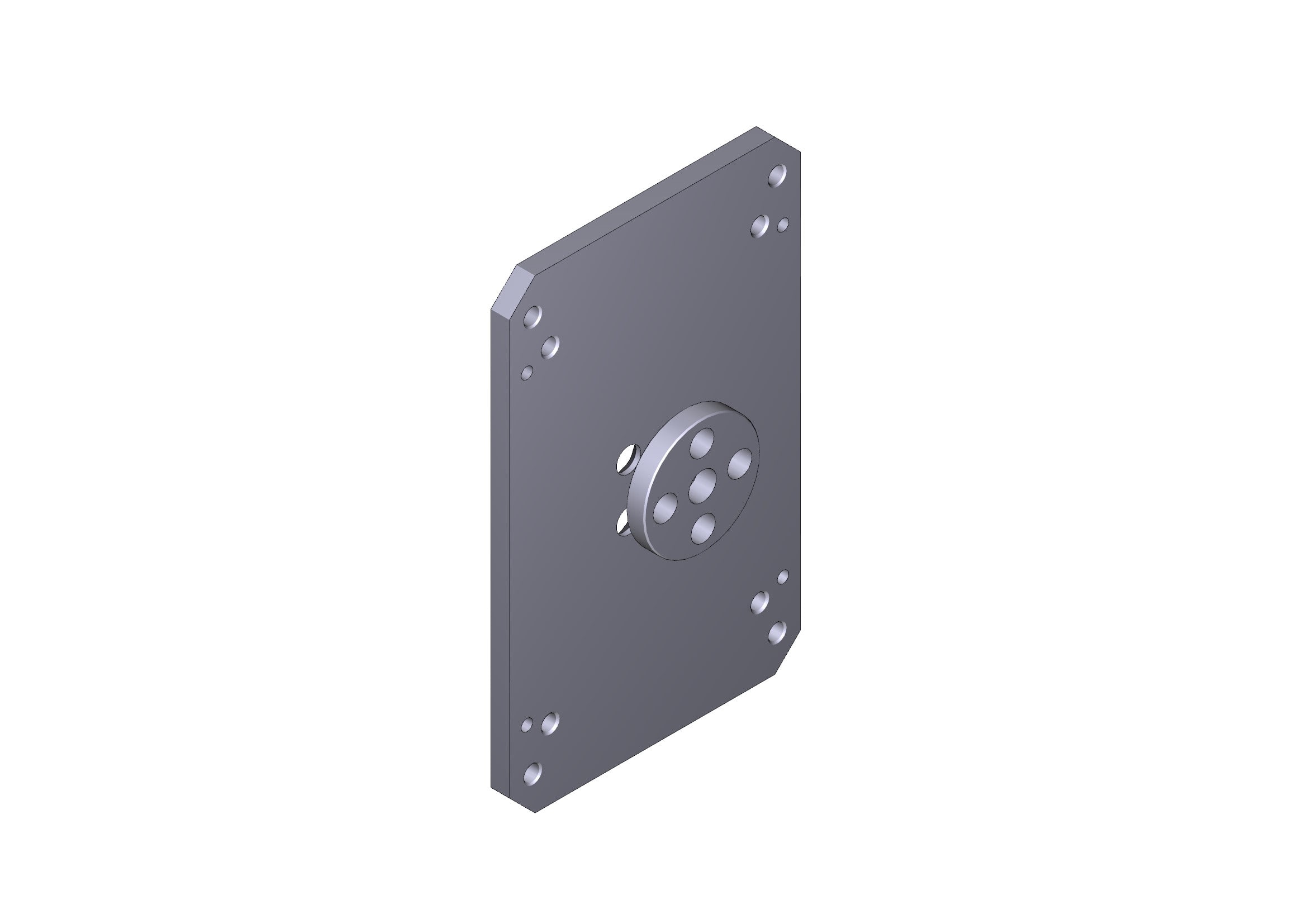 CAME SPA CMC119RIG326 PIASTRA INTERMEDIA - G3250 G3750 G3751