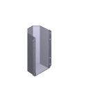 CAME SPA CMC119RIG328 FLANGIA AGGANCIO ASTA BARRIERA - G6500