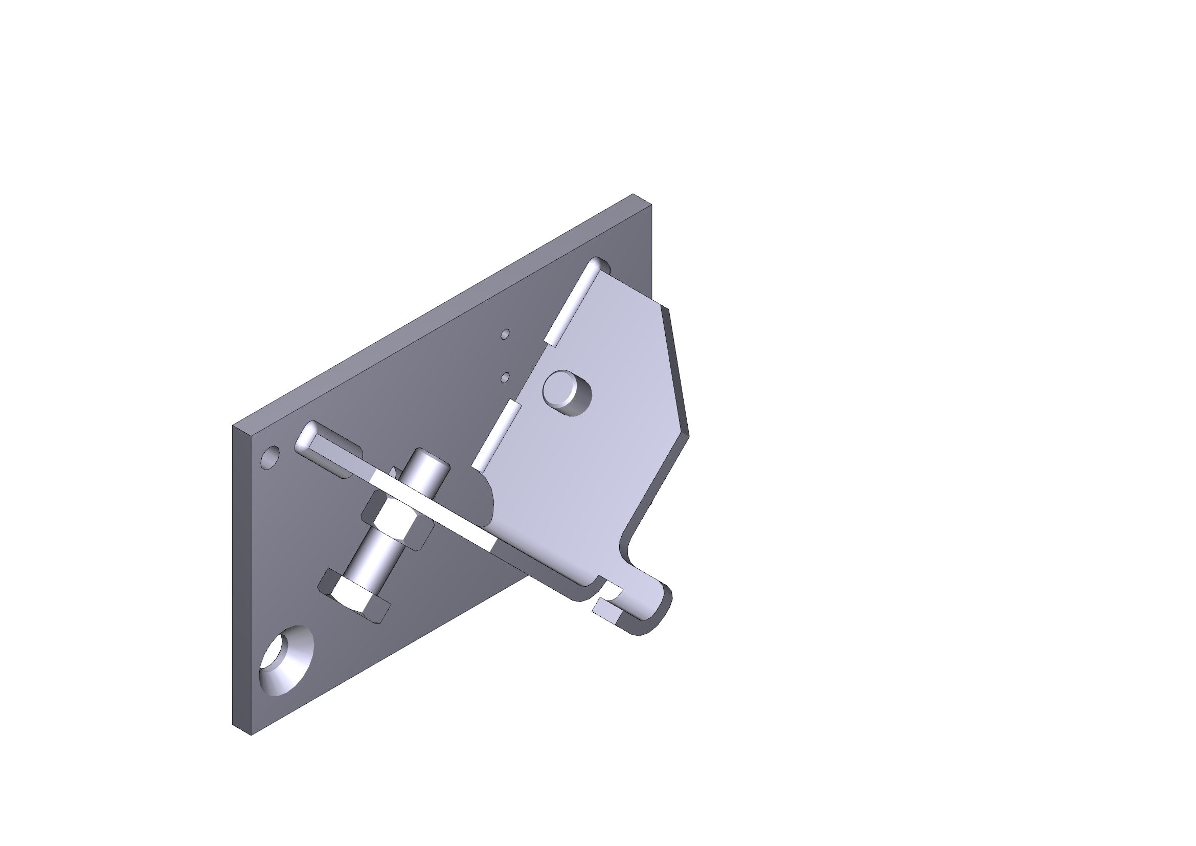 CAME SPA - CMC119RIG334 FERMO MECCANICO BARRIERA -G4040Z G4040IZ