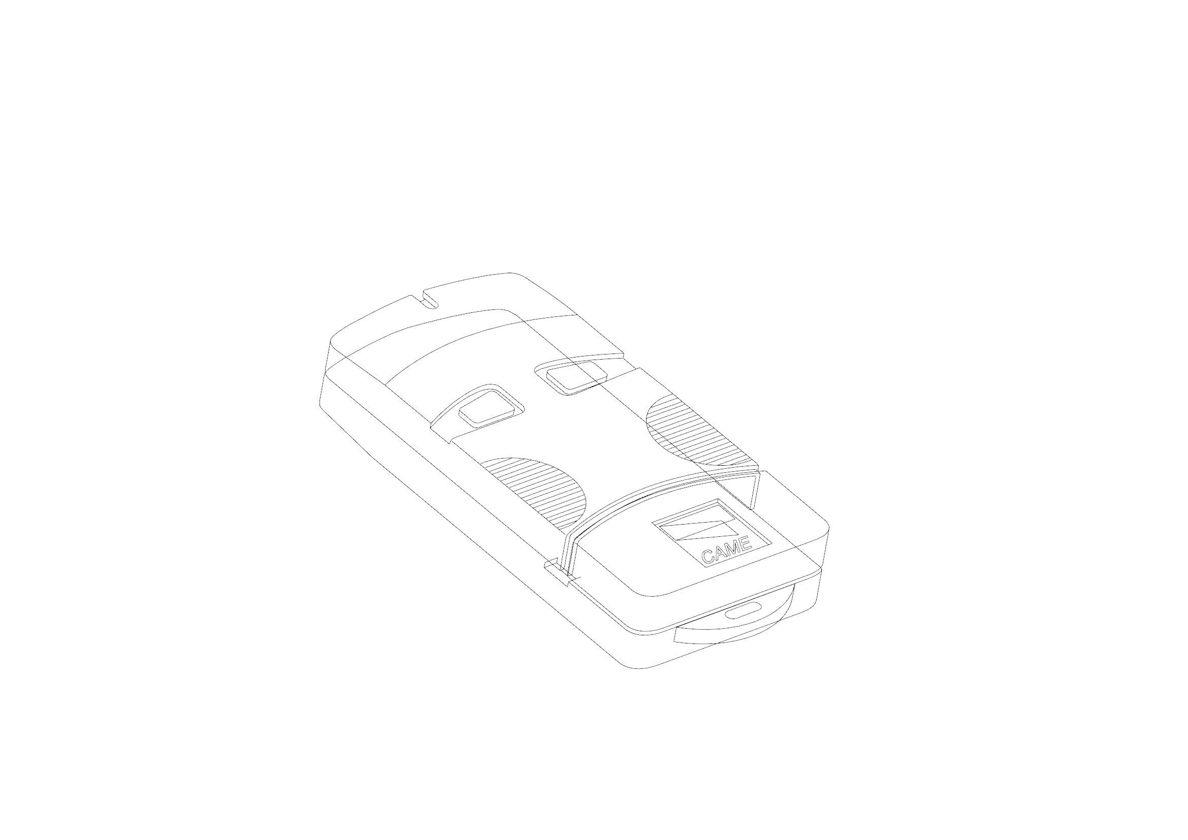 CAME SPA - CMC119RIR075 GUSCIO TRASMETTITORE - TOP-432M