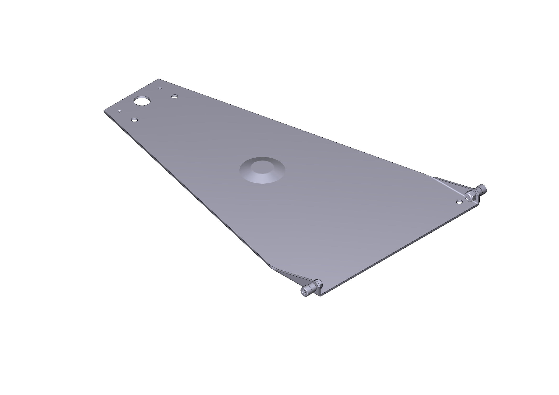 CAME SPA - CMC119RIU001 BASE FISSAGGIO UNIPARK