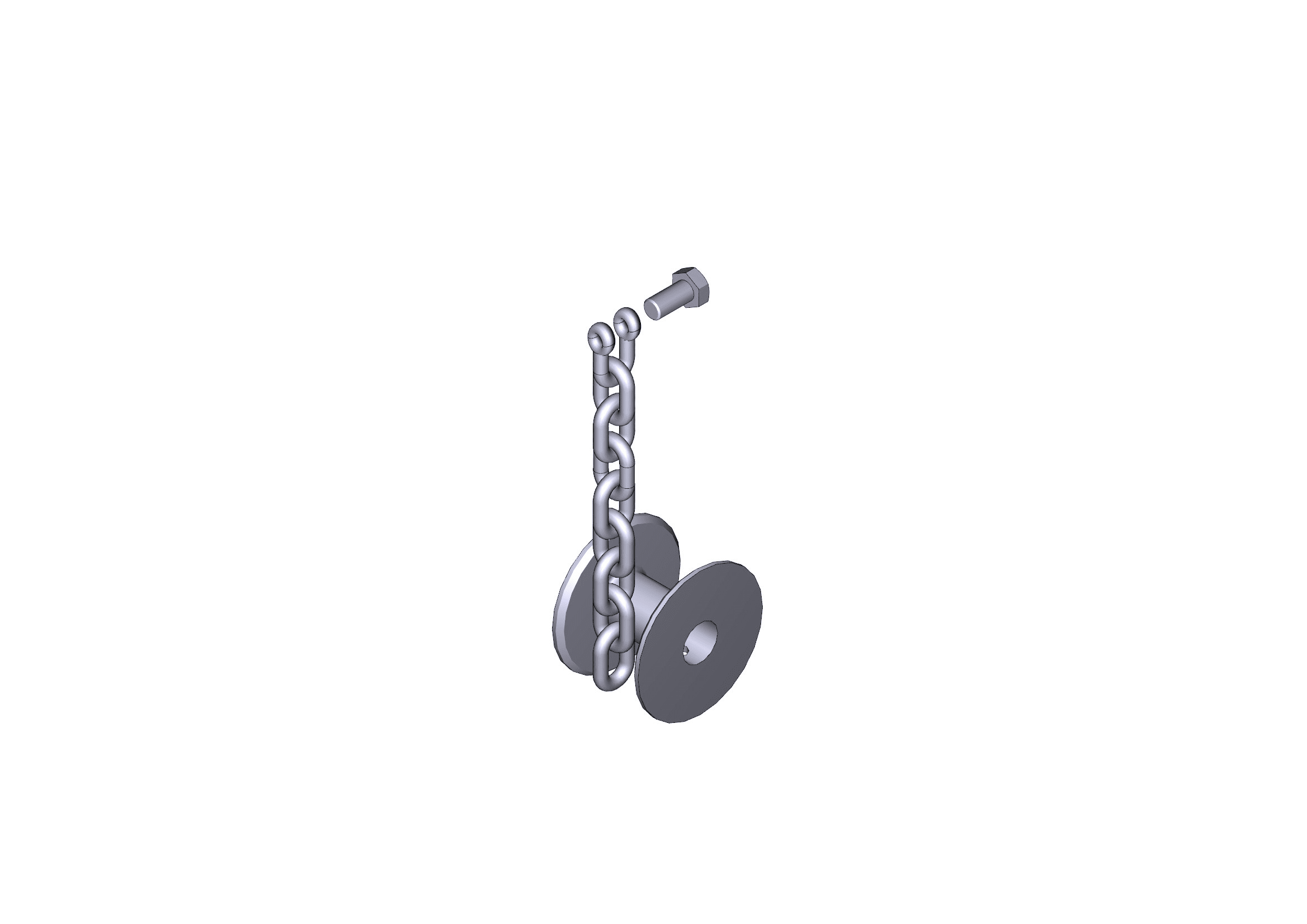 CAME SPA CMC119RIX007 PULEGGIA AVVOLGICATENA CAT-X