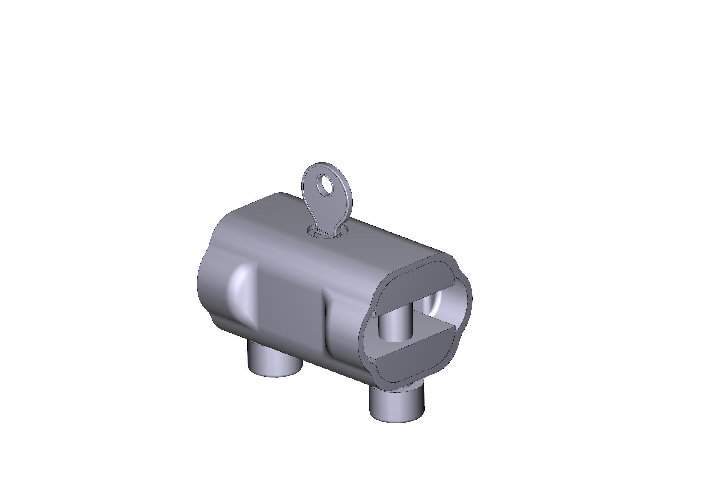 CAME SPA - CMC119RIX017 LUCCHETTO AGGANCIO CATENA CAT-I