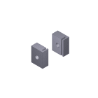 CAME SPA CMC119RIX019 PATTINI SCORRIMENTO CONTRAPPESO CAT-I