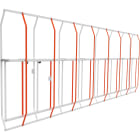 CAME SPA CMC803XA-0350 RASTRELLIERA TUT.ALTEZ ASTA 90X60 130X85